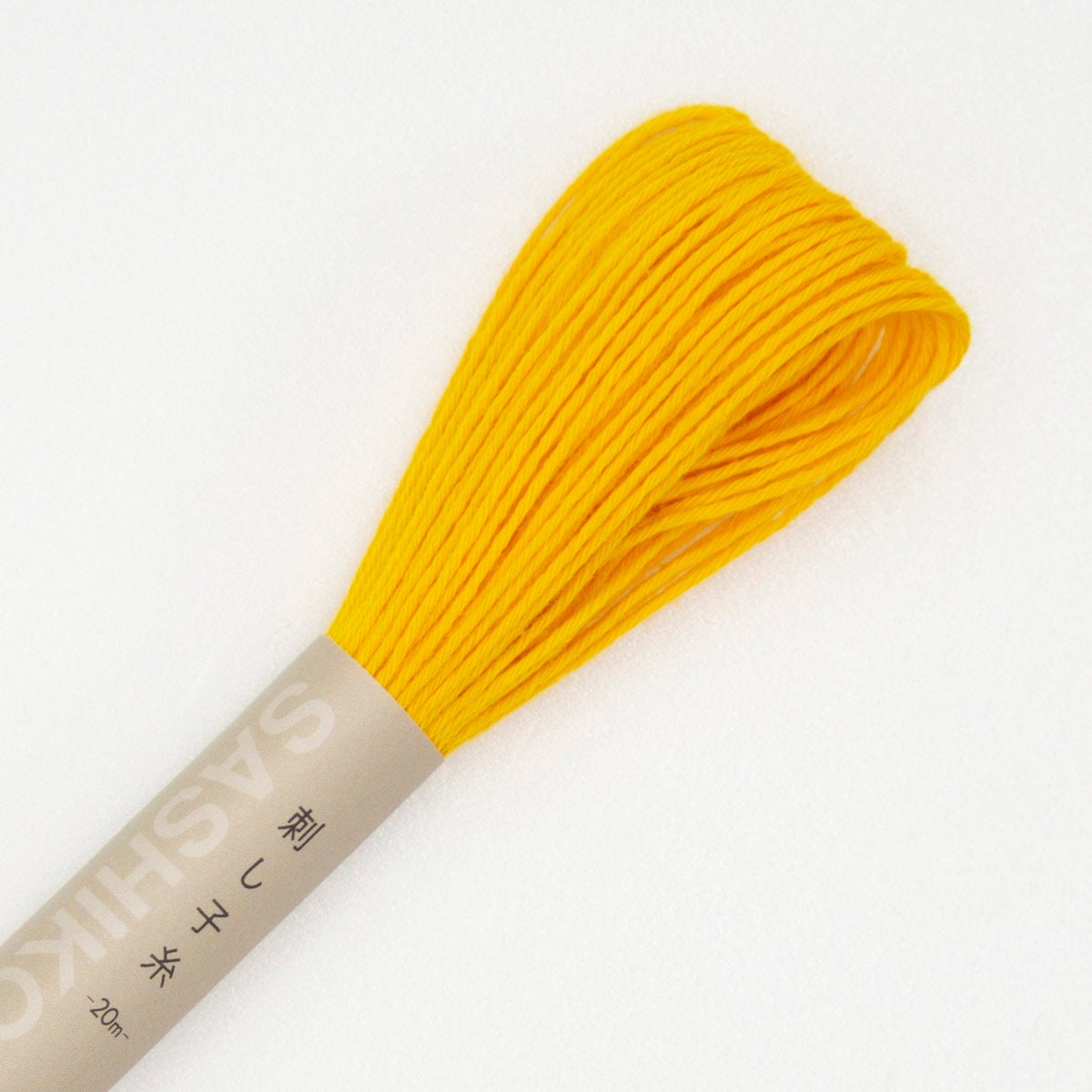 Olympus - Cotton Sashiko Thread 20m Skein - Color #16 Yellow
