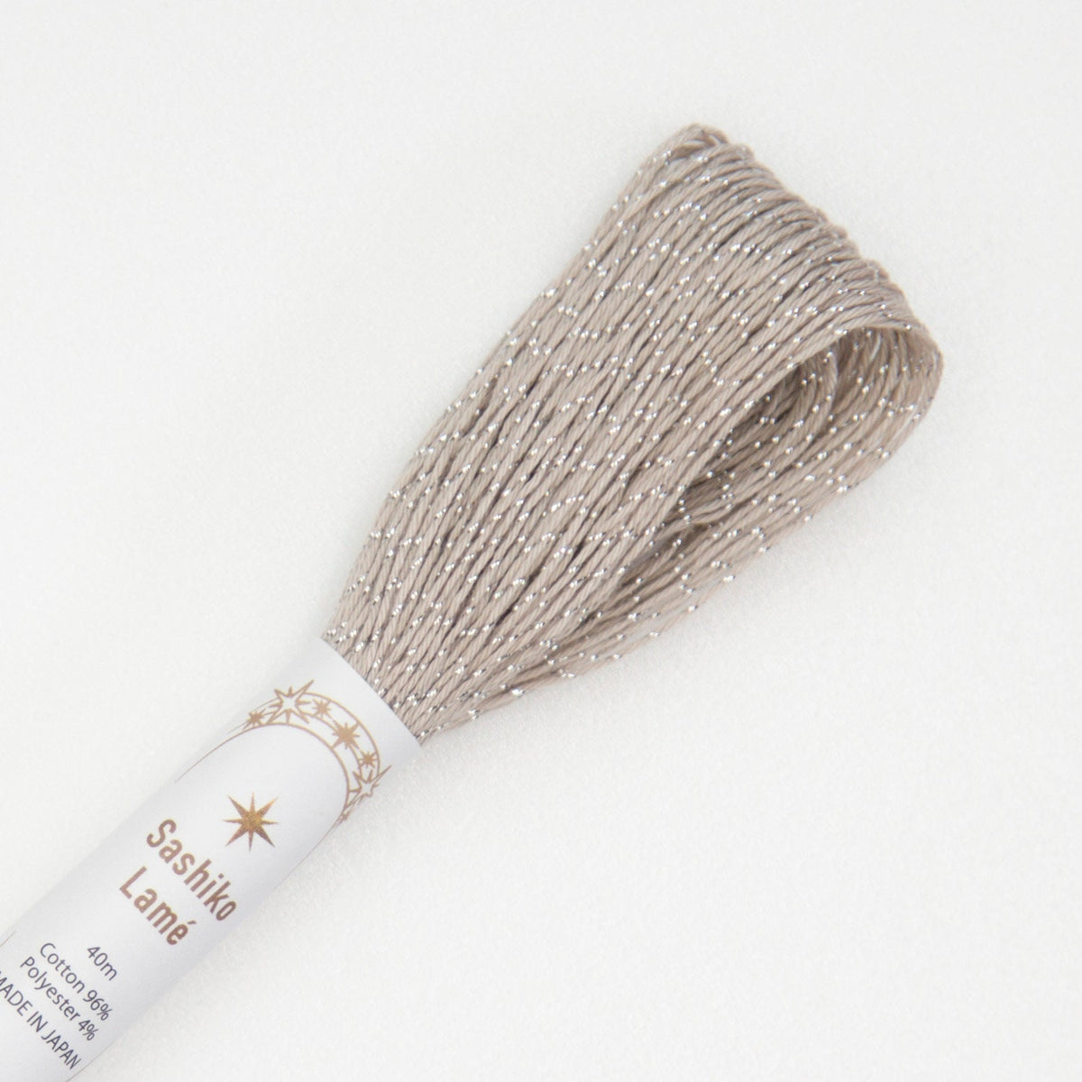 Olympus - Sashiko Lamé Metallic Thread 40m Skein - SL4 Smoke