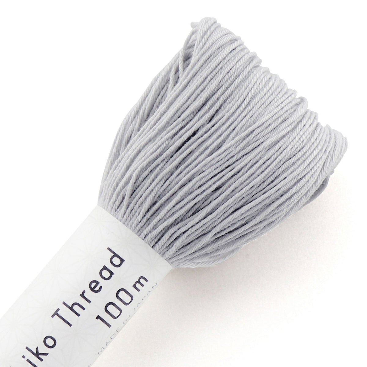 Olympus - Cotton Sashiko Thread 100m Skein - Color #113 Gray