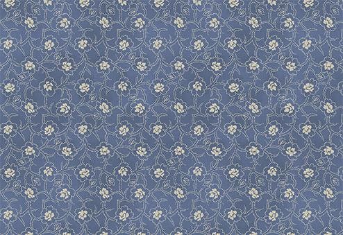 QuiltGate - PRE-CUT Gentle Flowers Dried Flowers Cotton Fabric