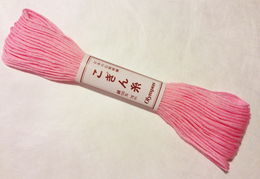 Olympus - Cotton Kogin Thread 18m Skein - #117 Baby Pink
