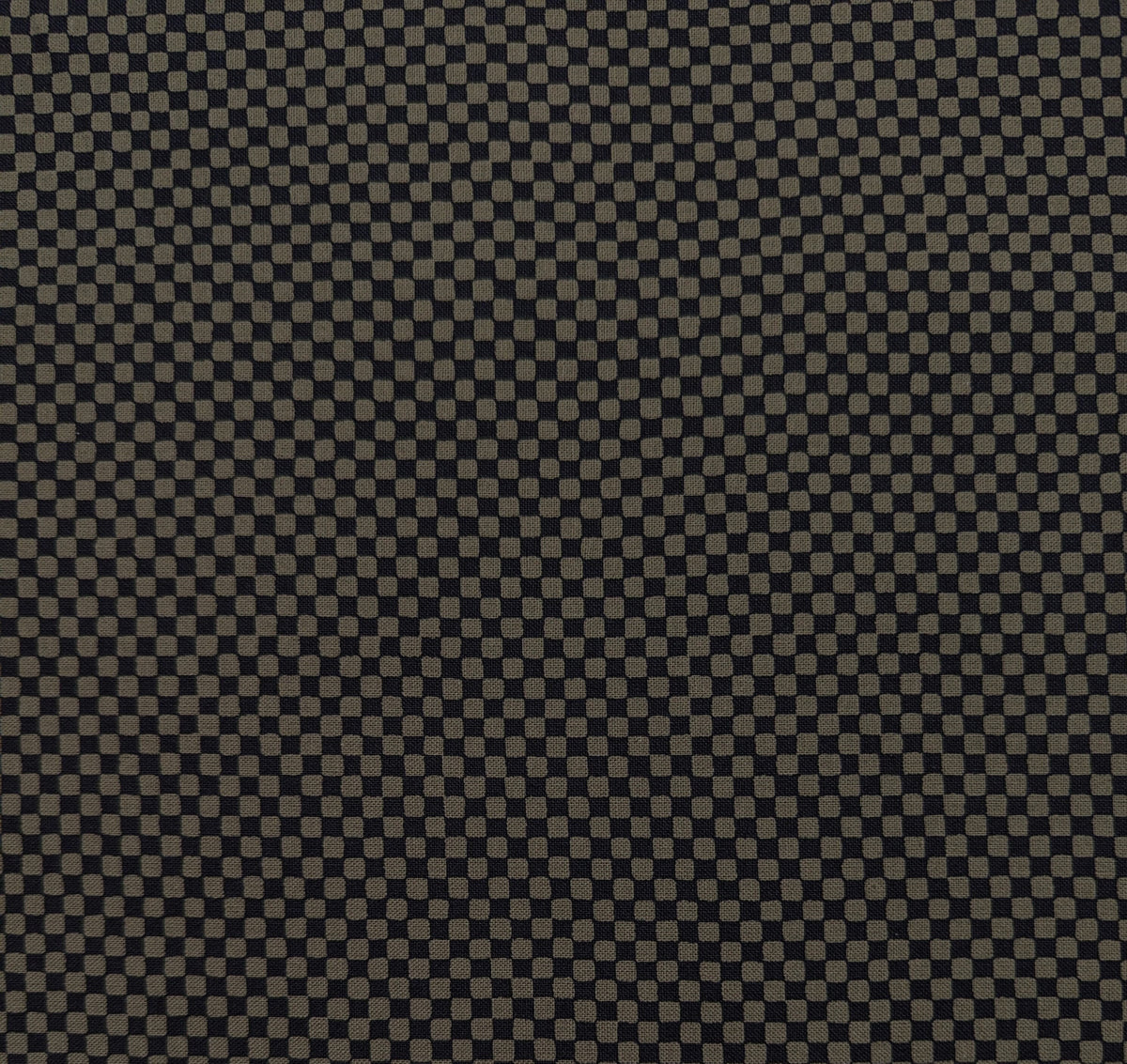 Ichimatsu Checkerboard Sevenberry Japanese cotton fabric 88222-4-5 black