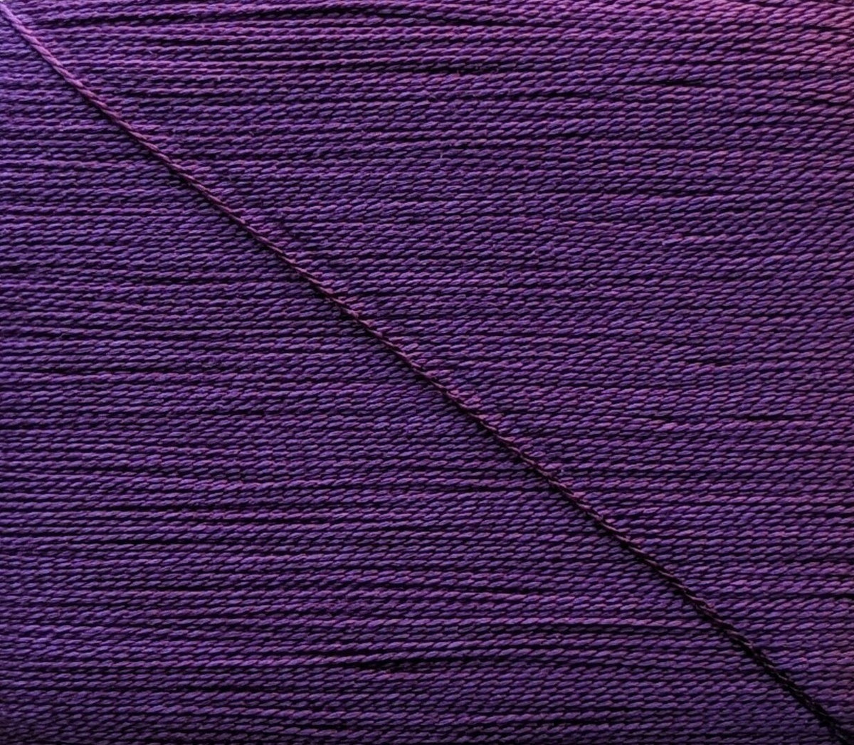 Kinkame - Silk Hand Sewing Thread 80m Card - Color #182 Royal Iris