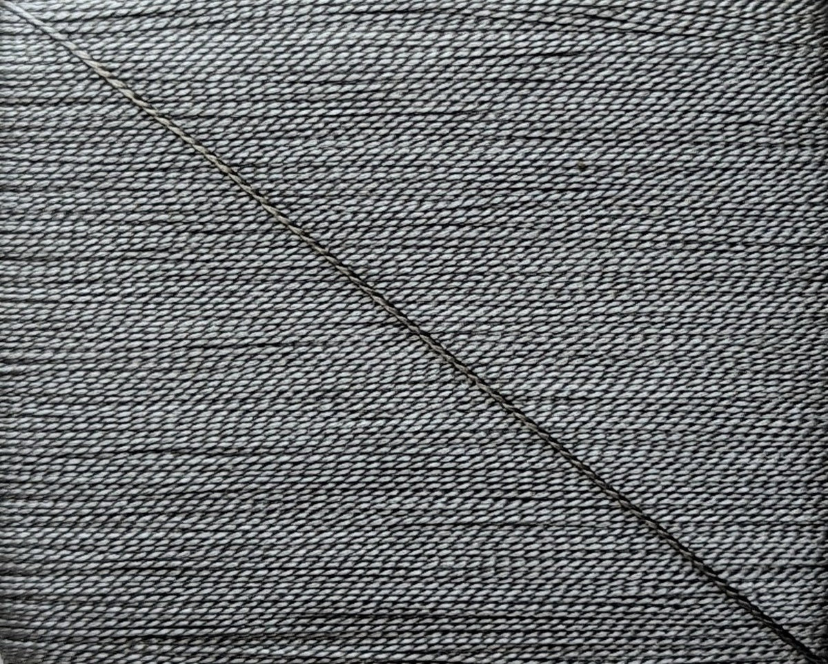 Kinkame - Silk Hand Sewing Thread 80m Card - Color #135 Enchanted Evening