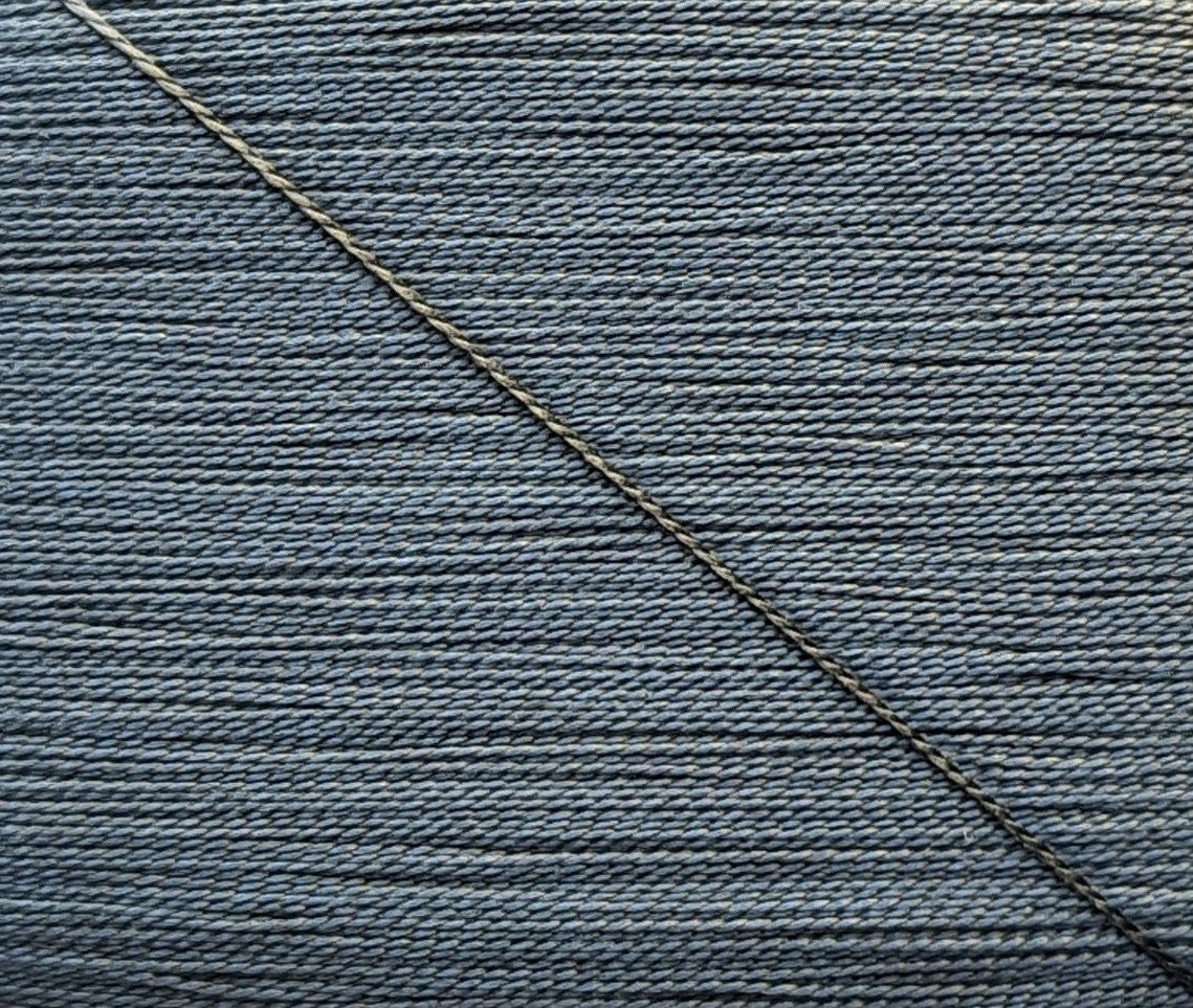 Kinkame - Silk Hand Sewing Thread 80m Card - Color #145 Goblin