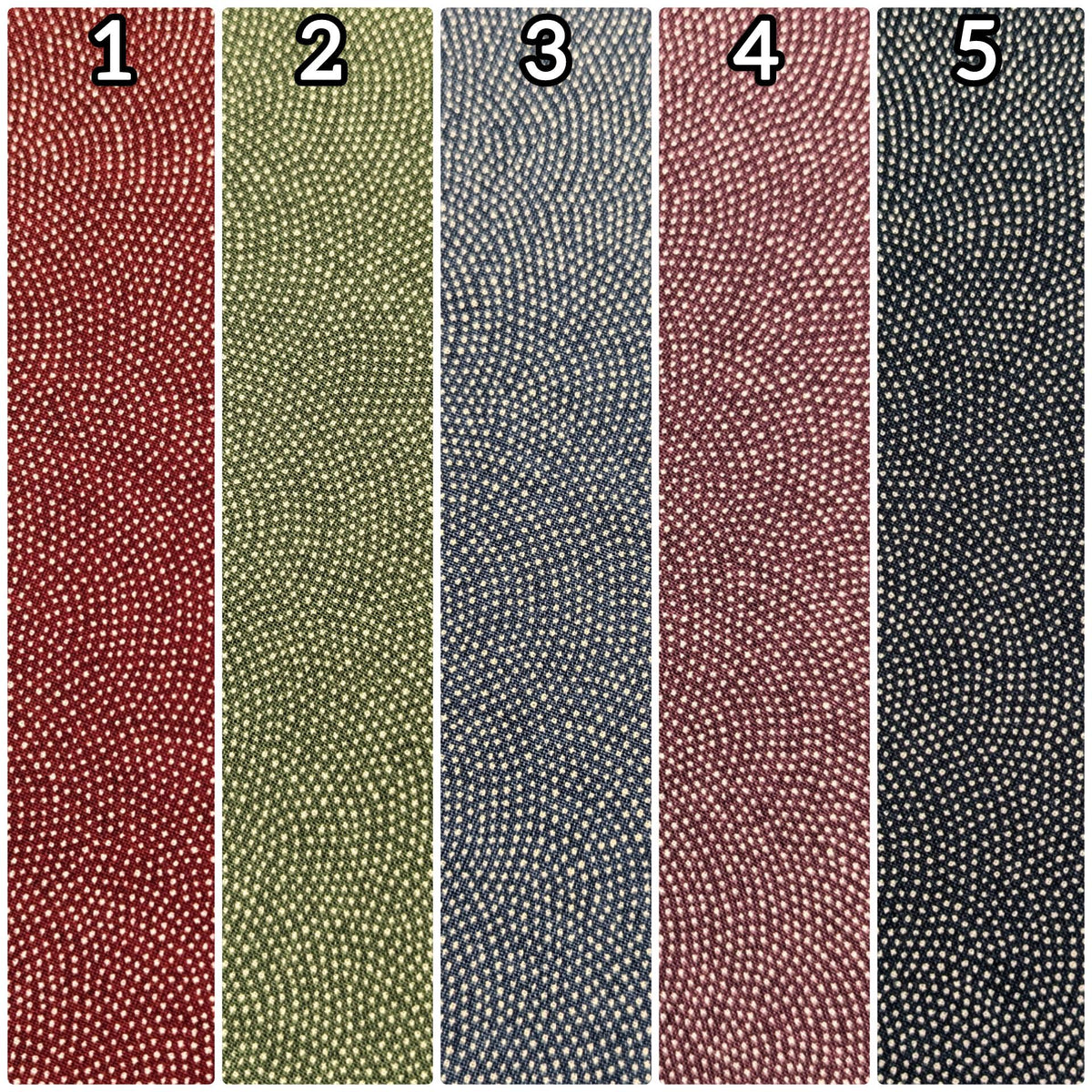 Sevenberry Same-Komon (Shark Skin) Japanese cotton fabric 88220-8-2 green