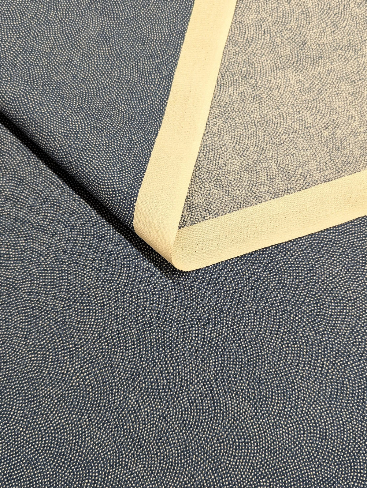 Sevenberry Same-Komon (Shark Skin) Japanese cotton fabric 88220-8-4 blue