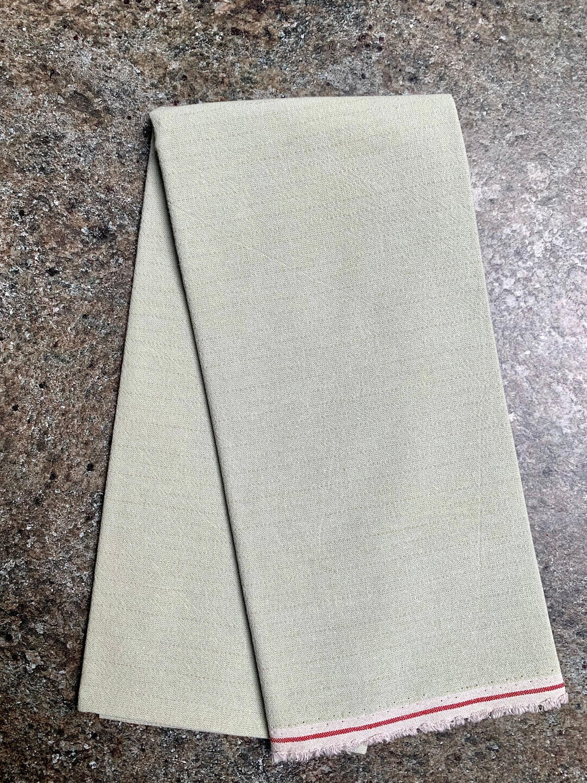 Cosmo - PRE-CUT Half Meter Stripe Yarn Dyed Cotton Taupe - Mixed Colors