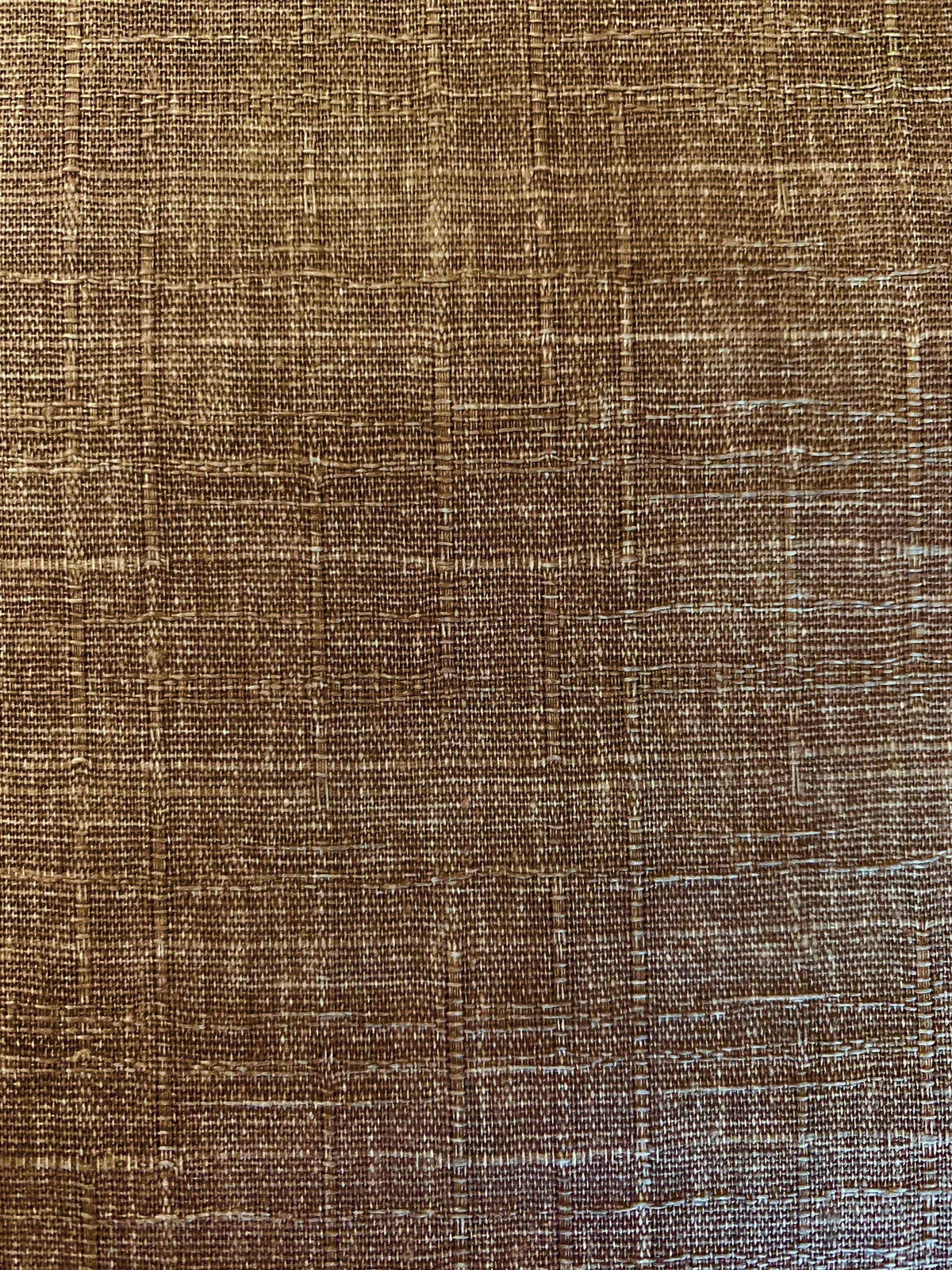 Sevenberry - Solid Color Cotton Dobby - Tea Brown