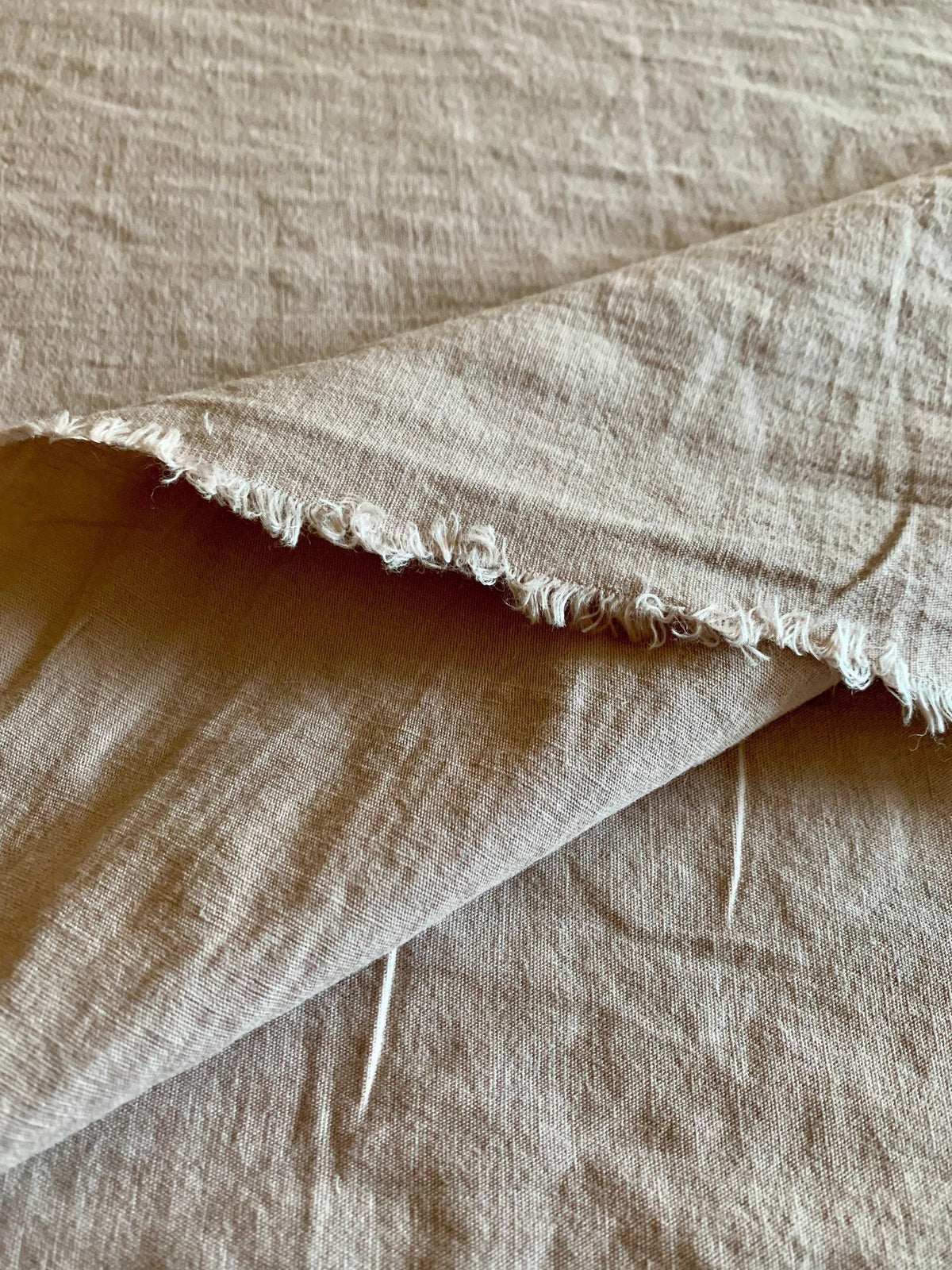 Cosmo - Cotton/Linen Taupe - Lavender Beige