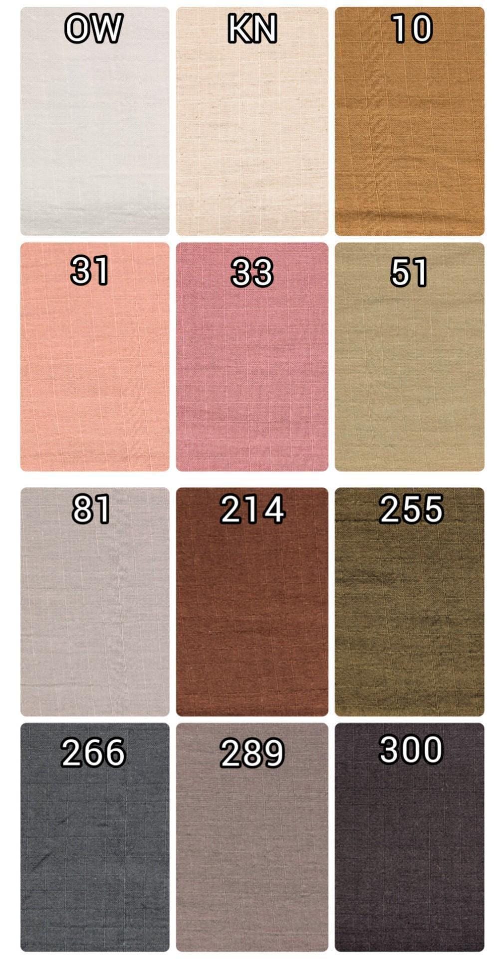 NEW Soft Gridded Dobby Cosmo Japanese cotton linen fabric AD-5747 214 seal brown