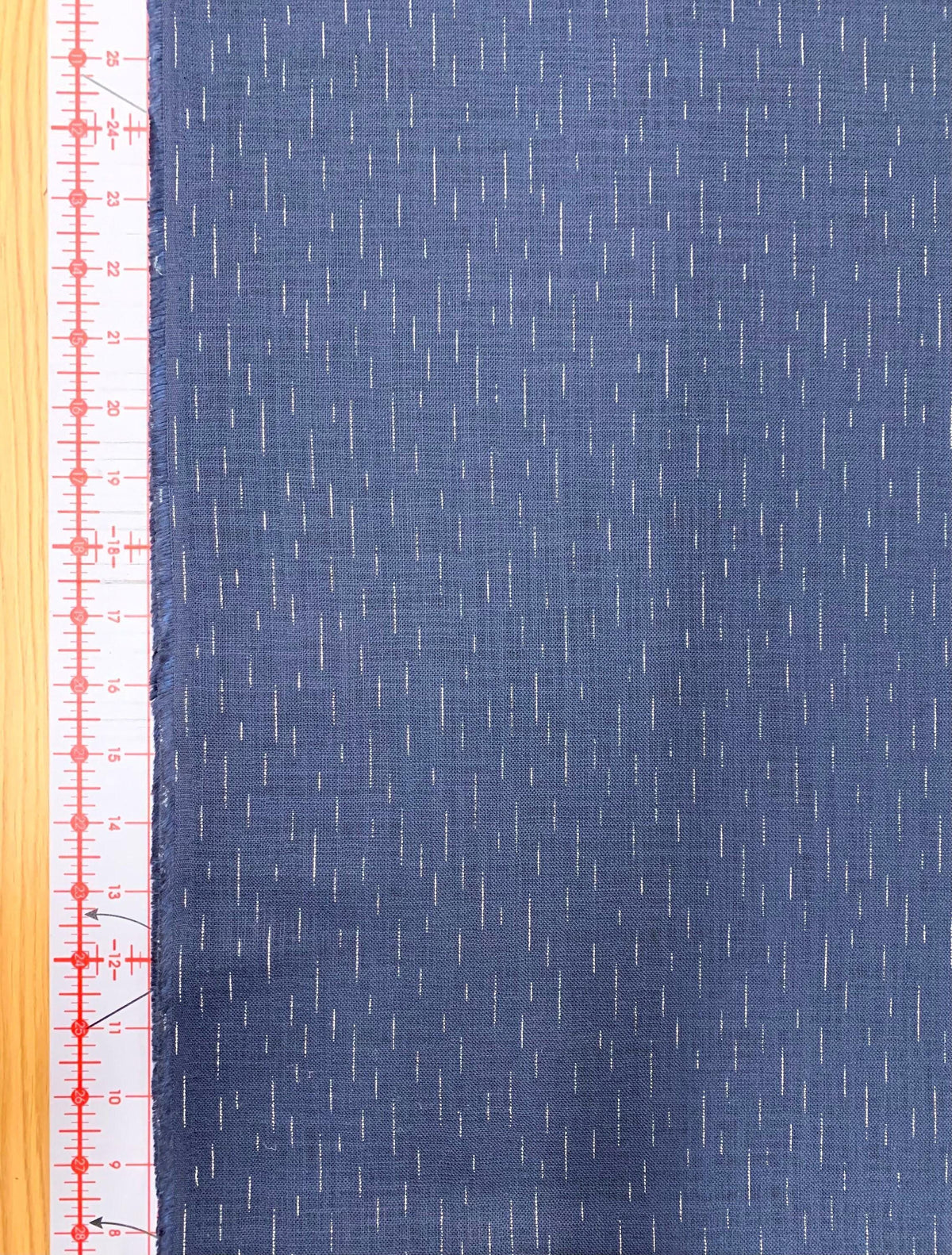 Sevenberry - Rain Cotton Fabric - Navy Blue