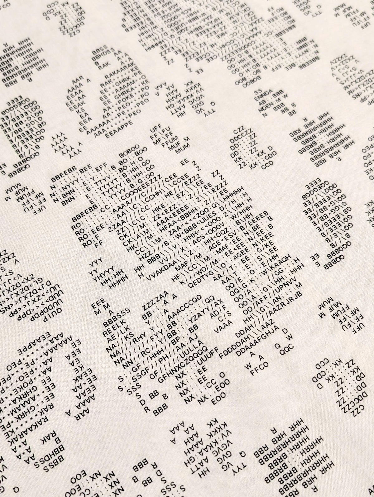 Hokkoh - Coded Paisley Cotton Lawn - White