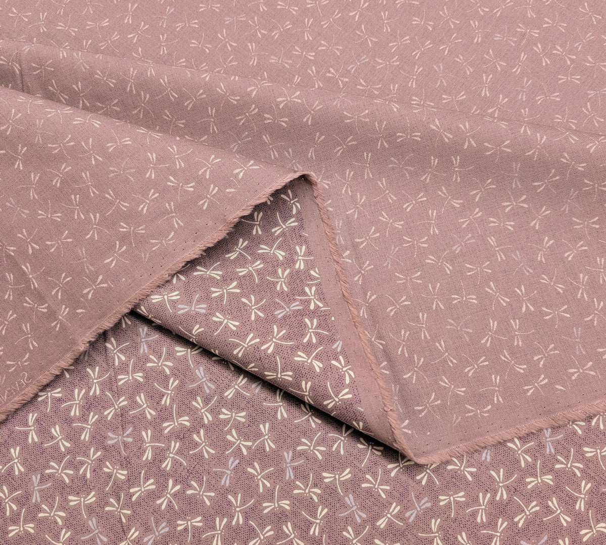 Dragonflies Sevenberry Japanese cotton fabric 88222-7-3 purple