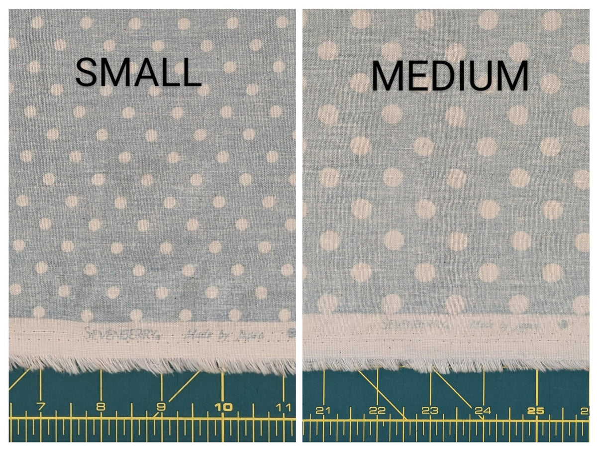 Sevenberry - Small Polka Dot Cotton Double Gauze - Doe Brown