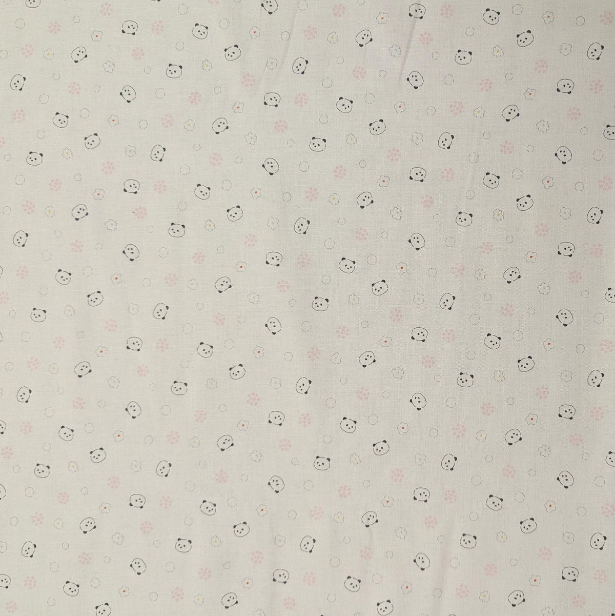 Cosmo - Tiny Panda Cotton - White
