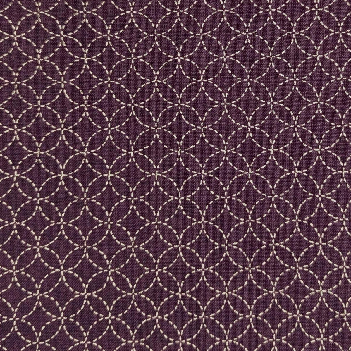 Sevenberry - Small Shippo Cotton Fabric - Purple