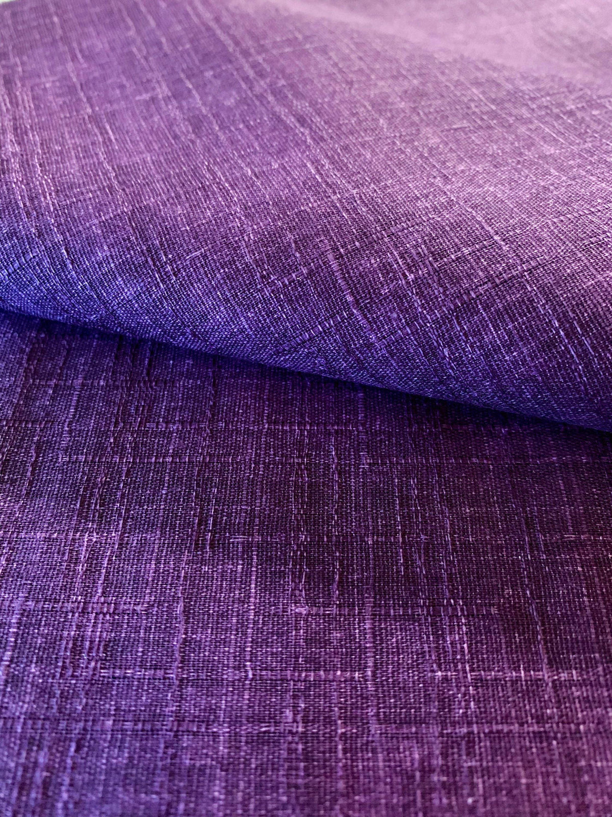 Sevenberry - Solid Color Cotton Dobby - Amethyst Purple