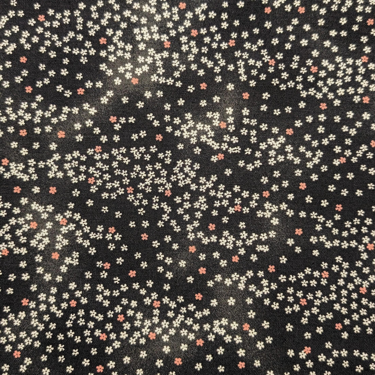 NEW Cherry Blossom Sky Sevenberry Japanese cotton fabric 88234-2-6 black