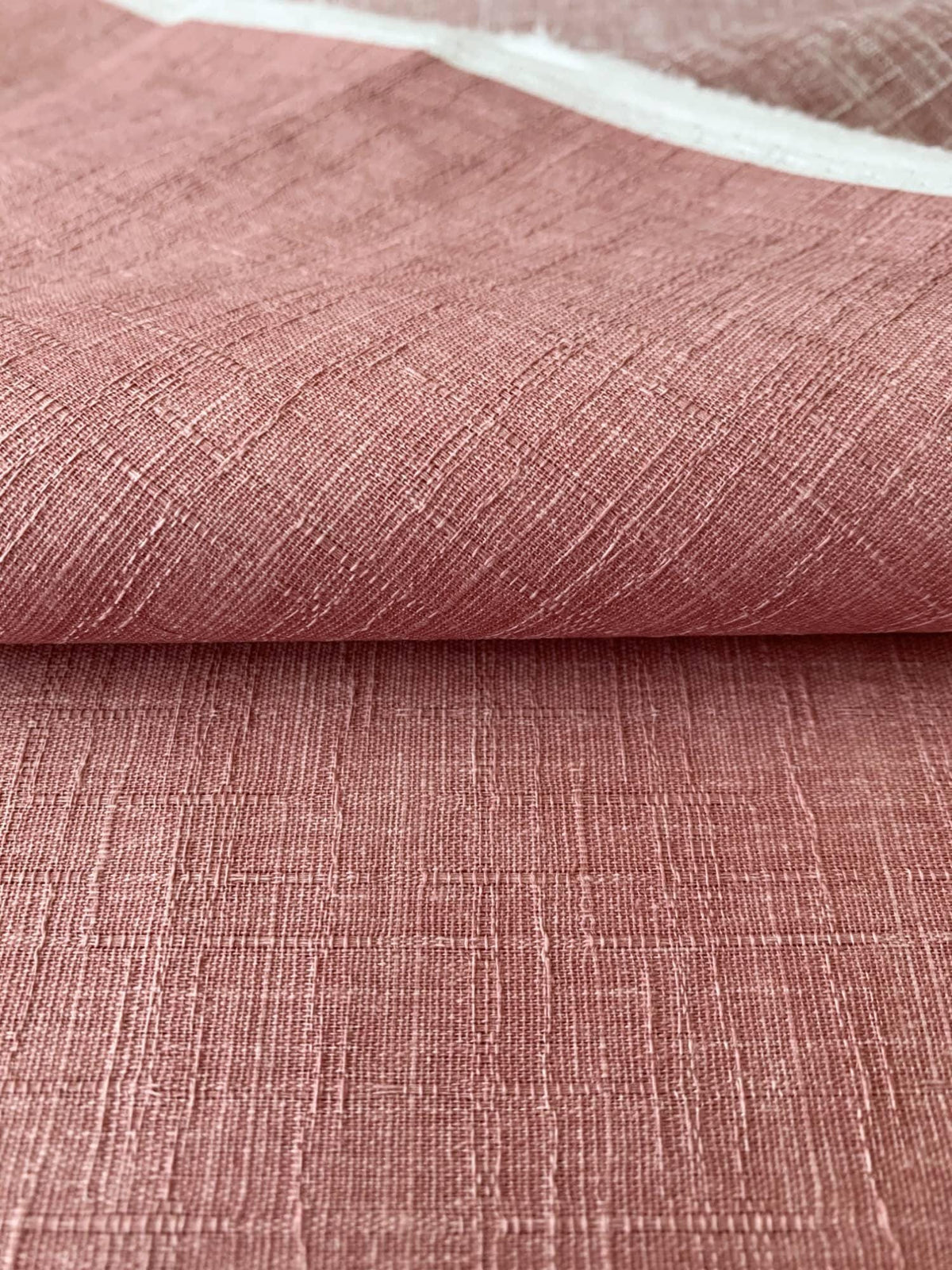 Sevenberry - Solid Color Cotton Dobby - Rose Pink