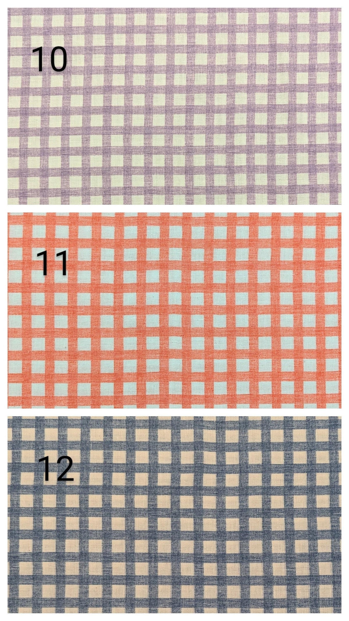 Sevenberry - Gingham Cotton Double Gauze - Red