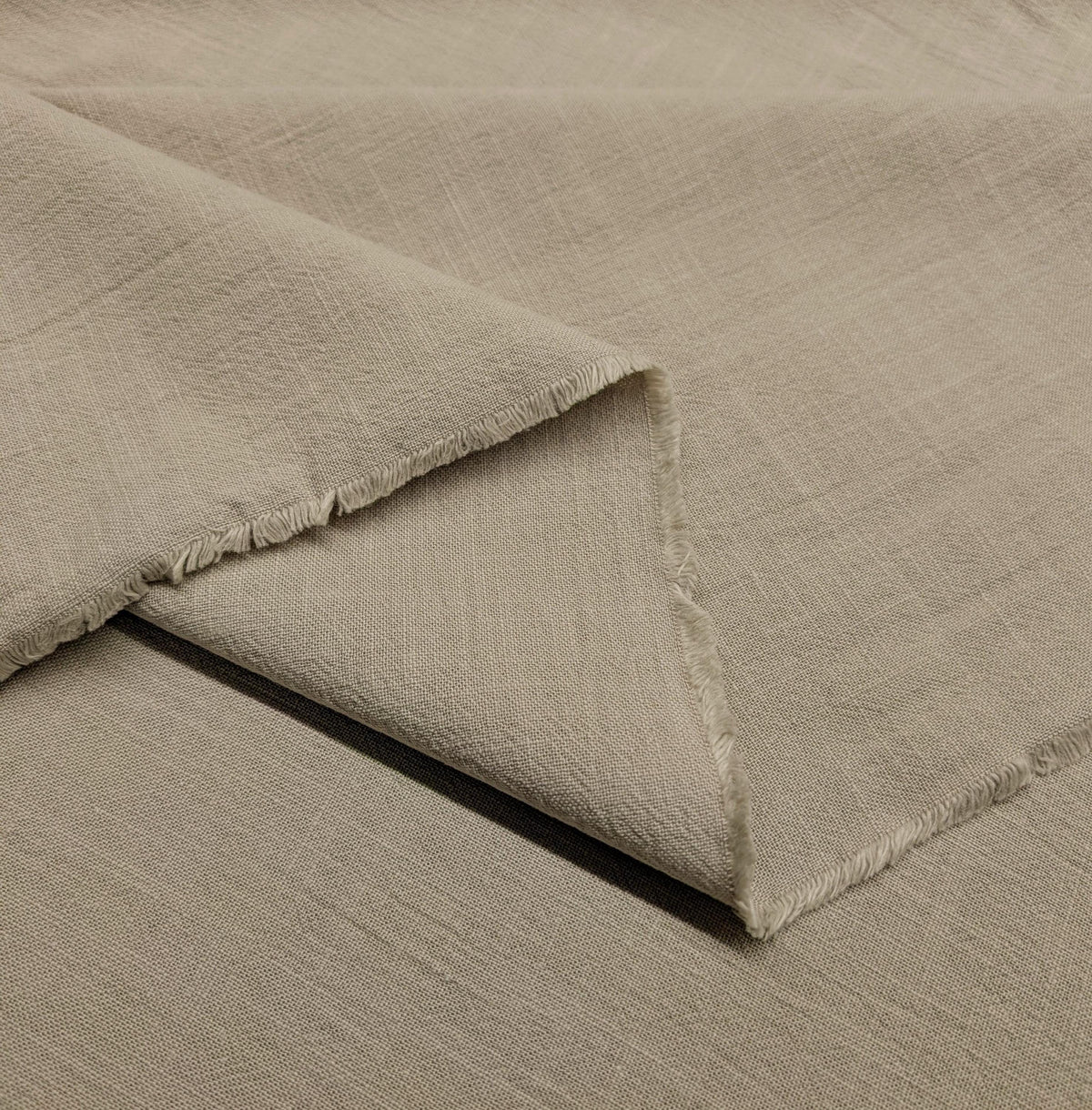 Kokka - Solid Molly Cotton Fabric - Khaki