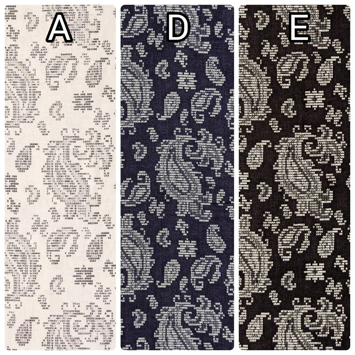 Hokkoh - Coded Paisley Cotton Lawn - White