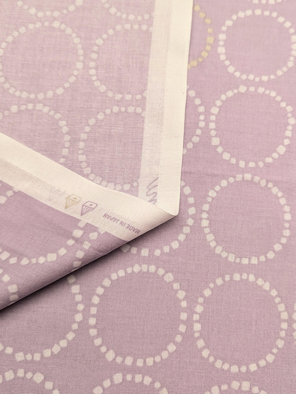 Koizumi - Stone Circles Cotton - Light Purple