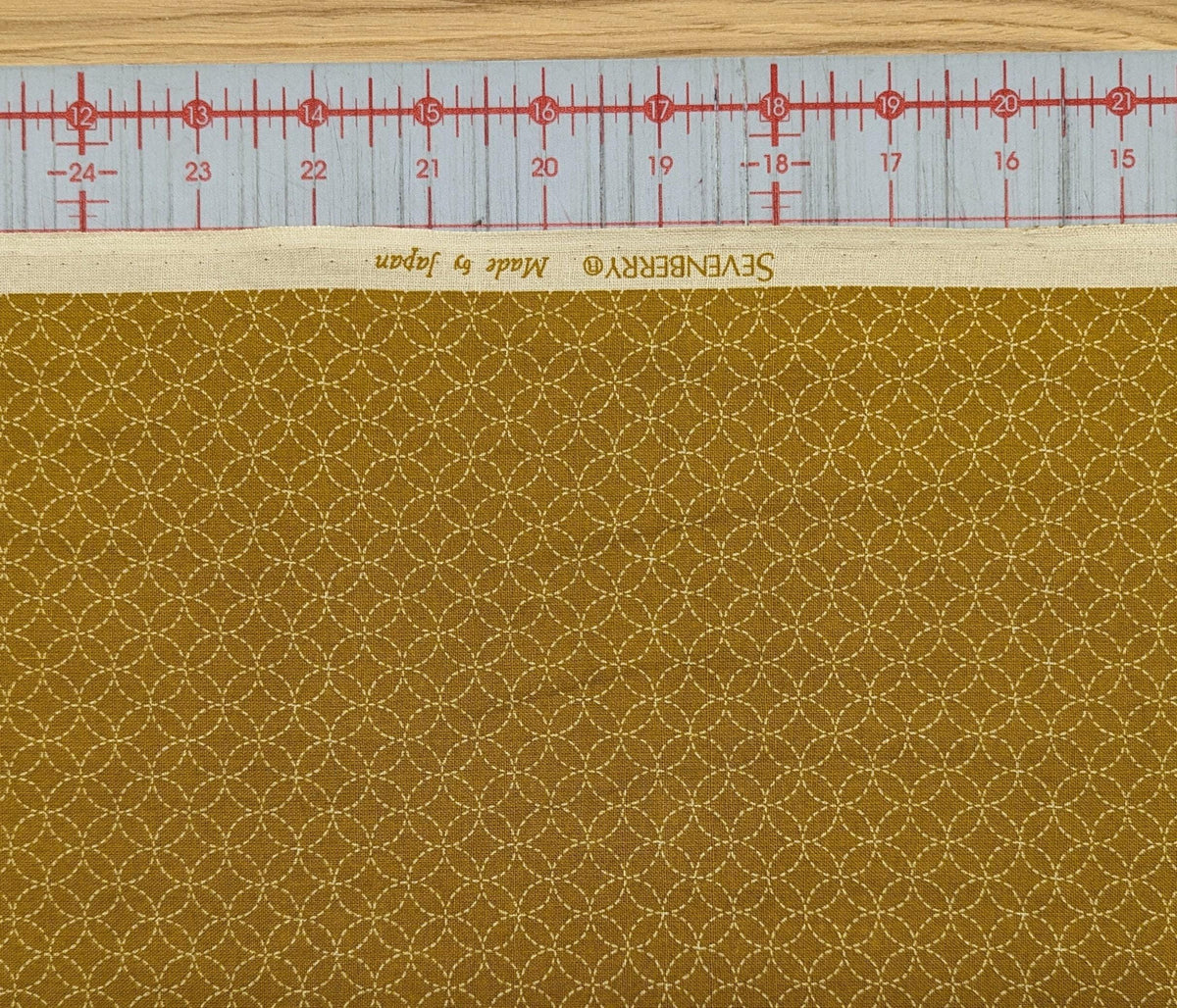Sevenberry - Small Shippo Cotton Fabric - Bronze