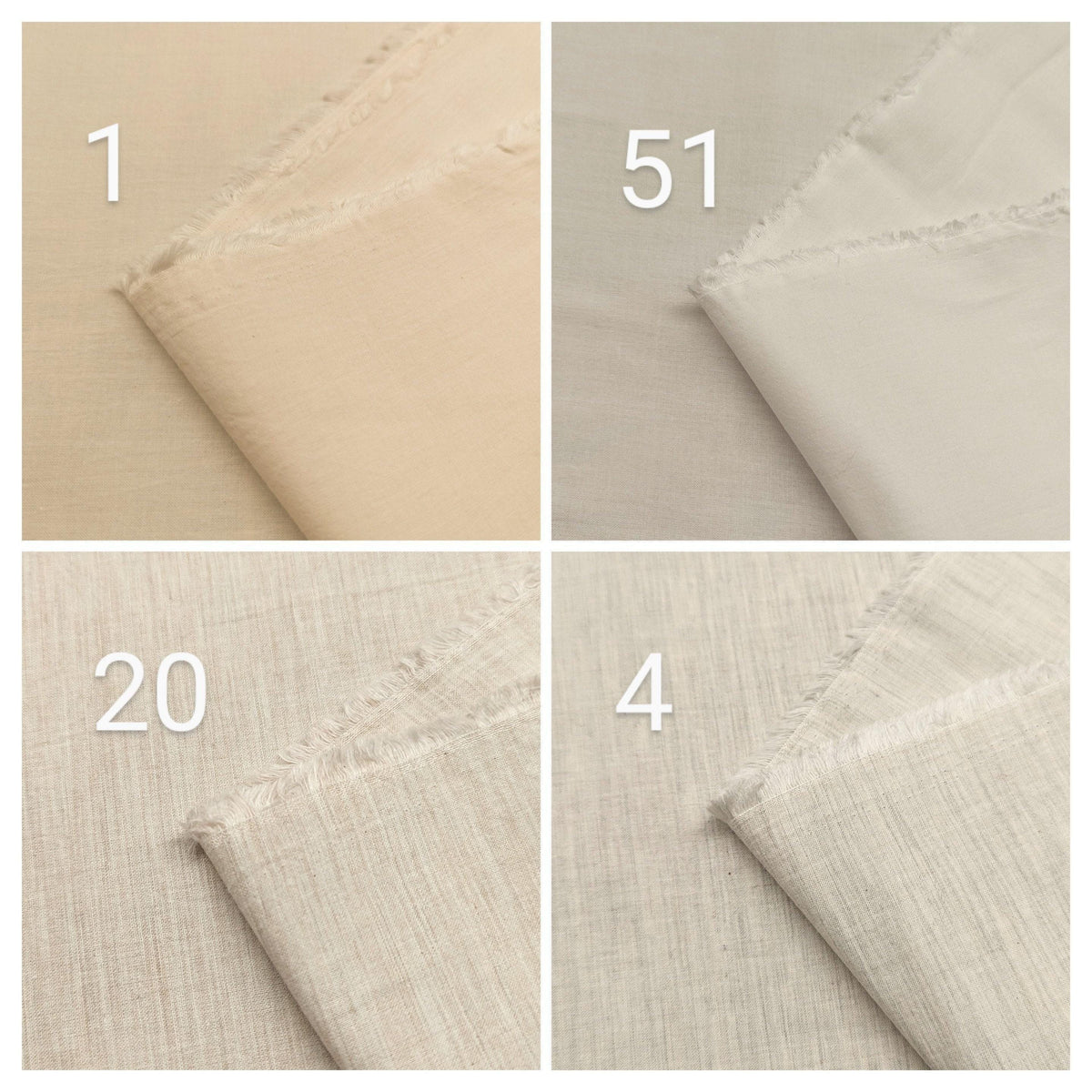 Sunwell - Organic Yarn Dyed Cotton Lawn - White Gray
