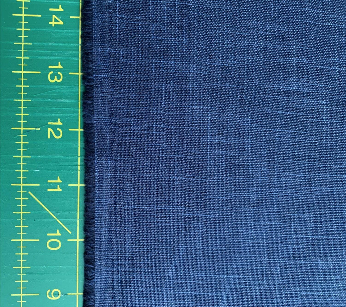 Sevenberry - Heathered Solids Cotton Fabric - Indigo Blue