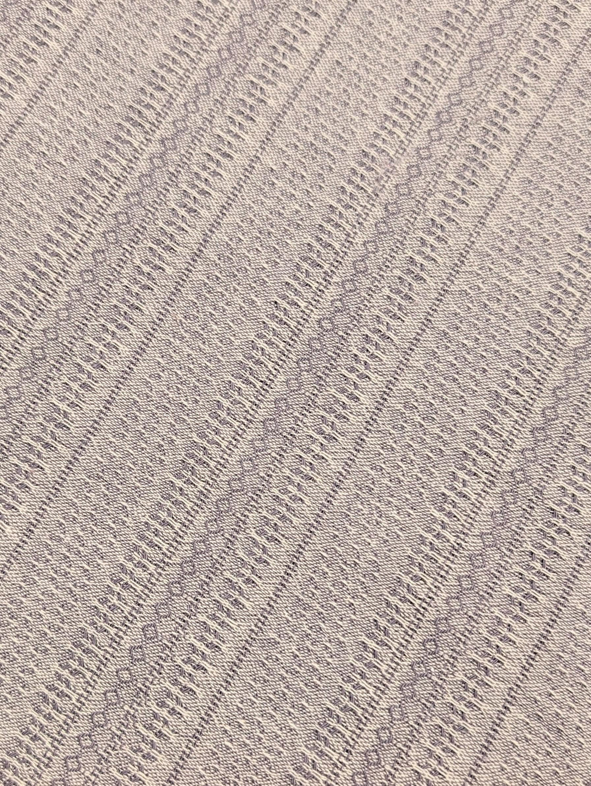 Textile Pantry - Junko Matsuda Yarn Dyed Textured Cotton Fabric - Purple