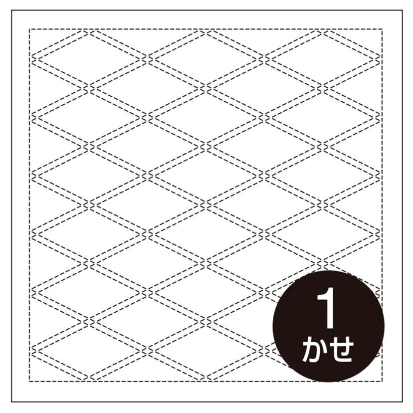 Olympus - Tatsuki Cotton Sashiko Sampler Cloth - White