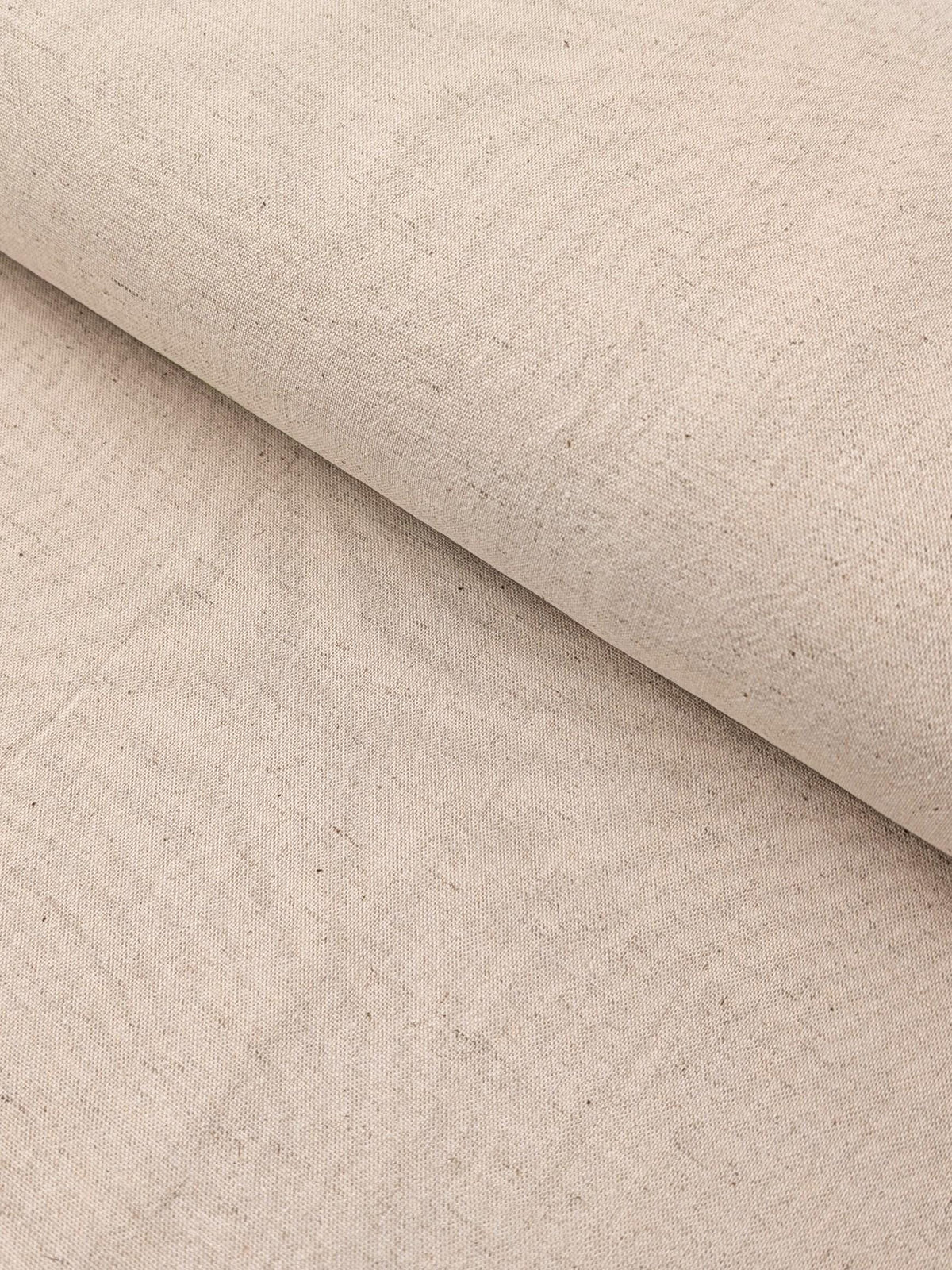 Cosmo - Flax Cotton/Linen Canvas Fabric - Natural