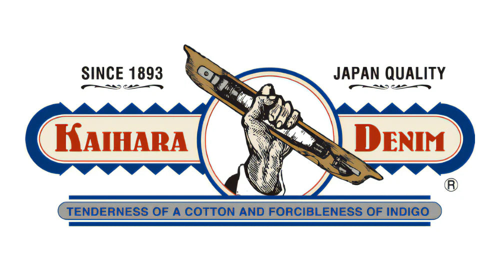 Kaihara Denim - Non-Stretch Japanese Cotton Twill Denim Fabric - 10 oz Black