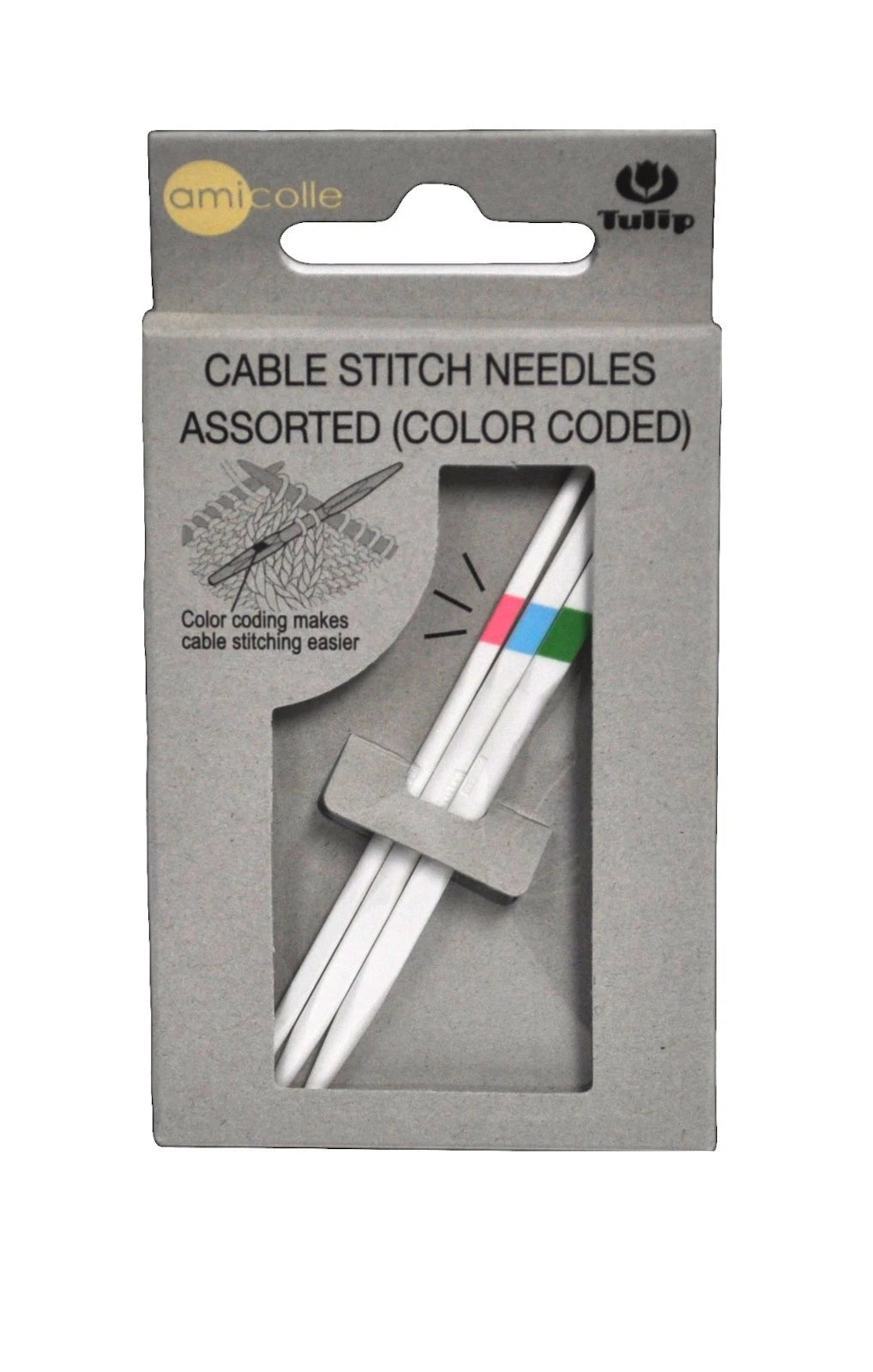 Tulip - Cable Stitch Needles Amicolle Knitting Accessories Assorted Sizes